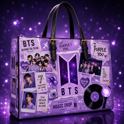 Handmade BTS Tote Bag