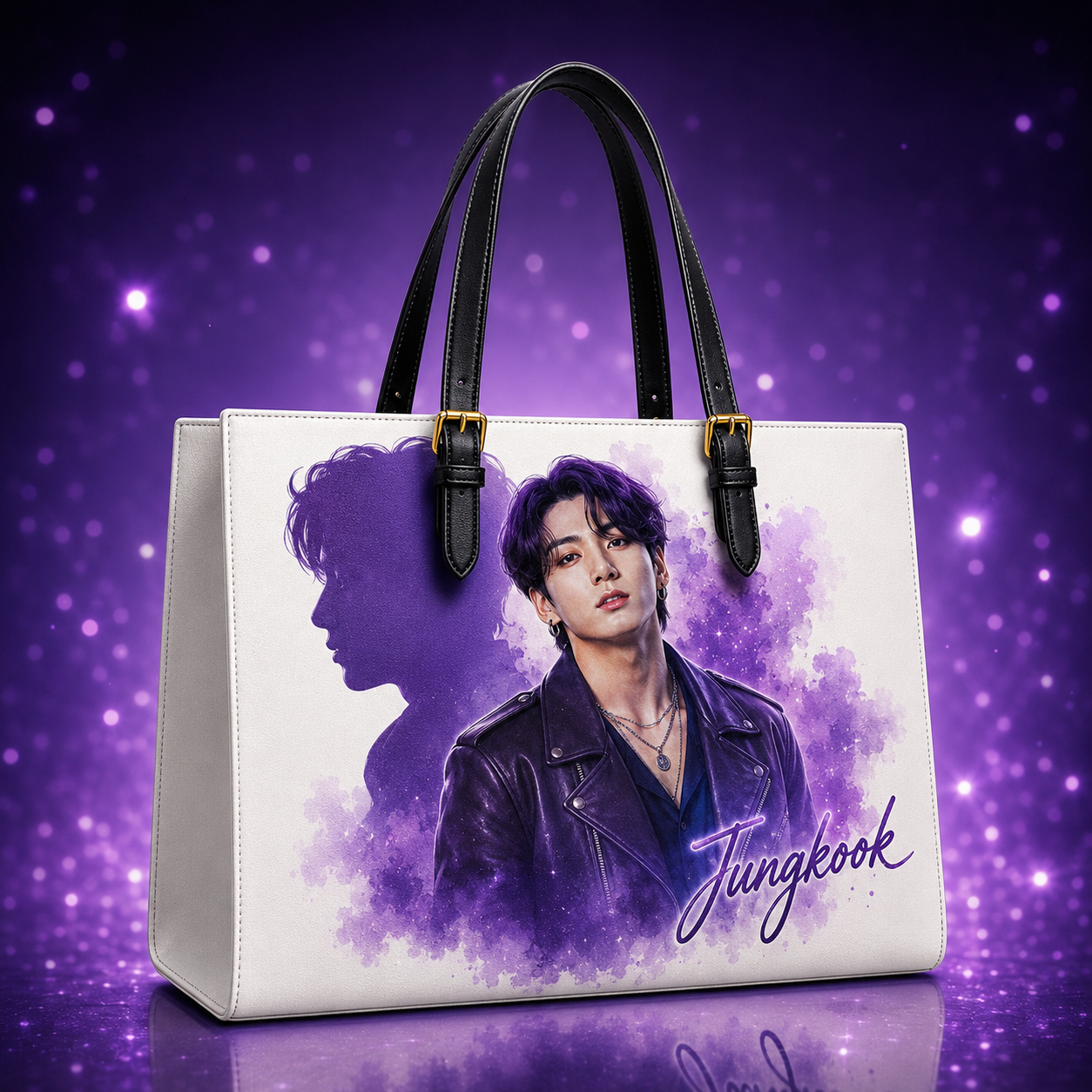 Handmade BTS Tote Bag